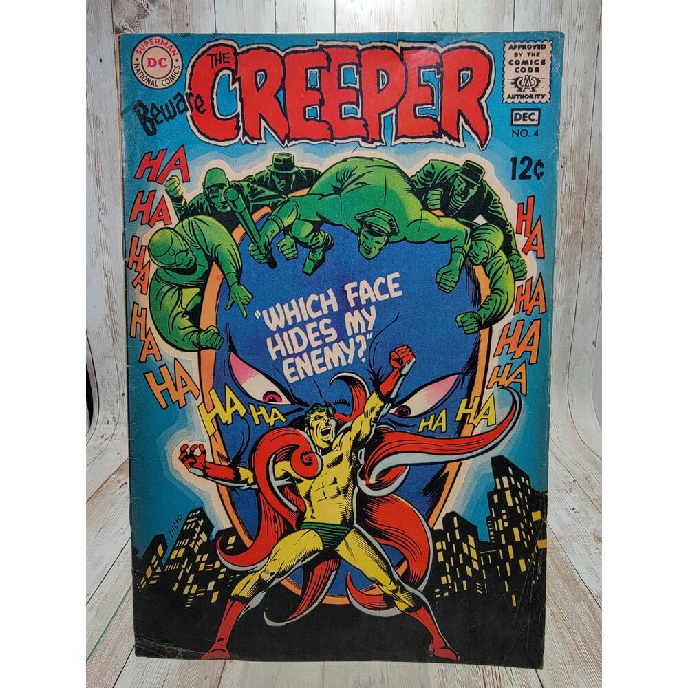 Beware The Creeper #4 1968 DC Steve Ditko Cover O’Neil Story Giordano